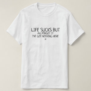 Camiseta Lema divertido desmotivador