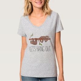 Camiseta Lemas de bebé colgando en el patrón de árbol