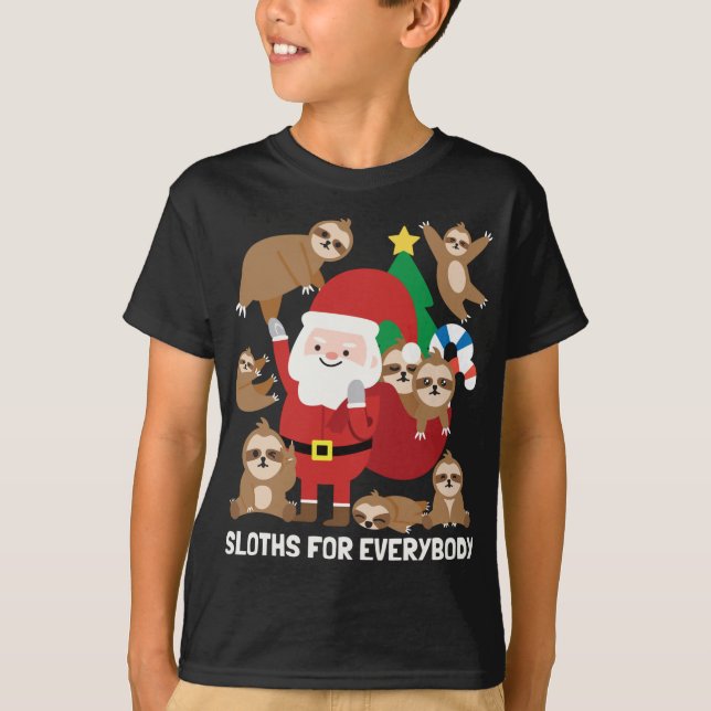 Camiseta Lemas Para Todos Divertidos Navidades De Invierno  (Anverso)