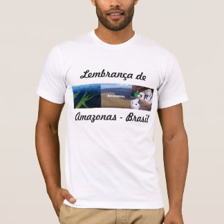 Camiseta lembrança de Amazonas