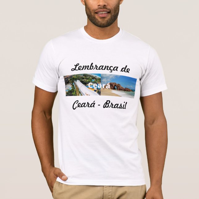 Camiseta lembrança de Ceará (Anverso)