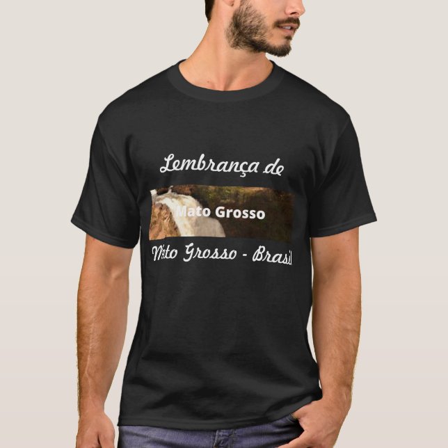 Camiseta lembrança de Mato Grosso (Anverso)