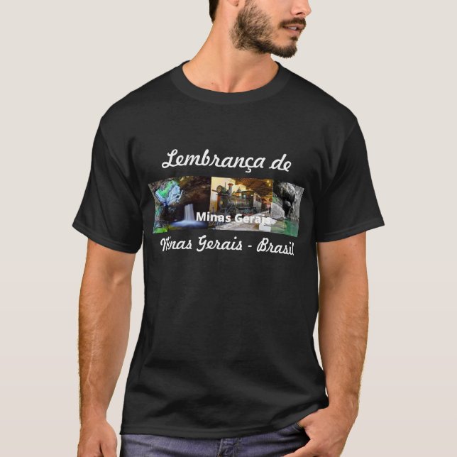 Camiseta lembrança de Minas Gerais (Anverso)