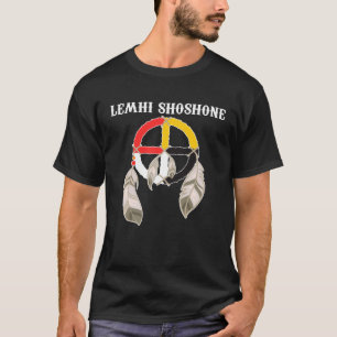 Camiseta Lemhi Shoshone Pueblo nativo indio americano 1