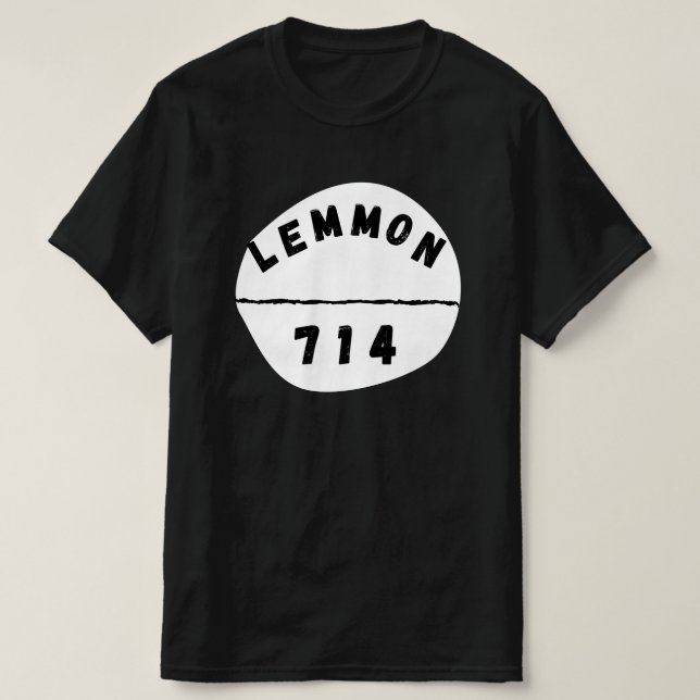 Camiseta Lemmón 714 (Diseño del anverso)