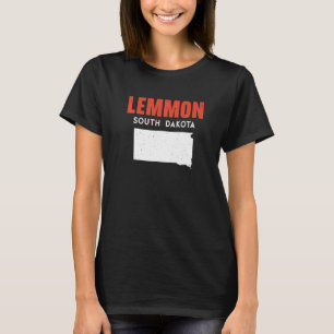 Camiseta Lemmon South Dakota Estados Unidos de América Viaj