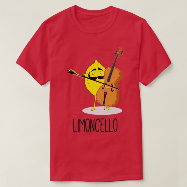 Camiseta Lemon Cello hacer limoncello (Diseño del anverso)