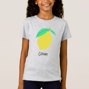 Camiseta Lemon Citroen Holanda Fruity Fun Food Art