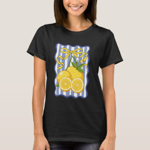 Camiseta Lemon Coquette Bow Hola Verano Frutas Limonada Muj