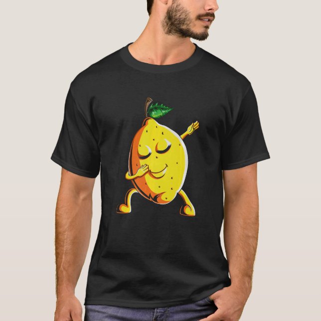 Camiseta Lemon Dabbing Fruto Dab Lemon Fruity (Anverso)