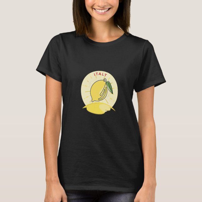 Camiseta Lemon de Italia (Anverso)