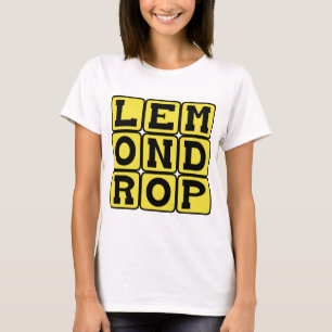 Camiseta Lemon Drop, Cóctel Picante