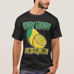Camiseta Lemon Easy Peasy Lemon Squeezy Summertime