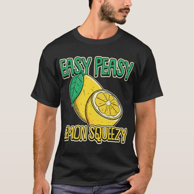Camiseta Lemon Easy Peasy Lemon Squeezy Summertime (Anverso)