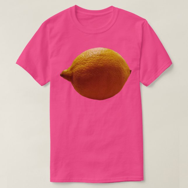 Camiseta Lemon Food Photo (Diseño del anverso)