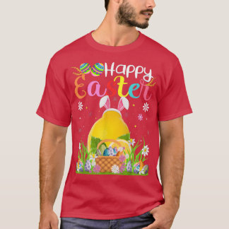 Camiseta Lemon Fruit Bunny Egg Hung Funny Lemon Happy Ea