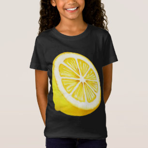Camiseta Lemon Fruit Slice Lemonade Vintage Retro Summer Ci