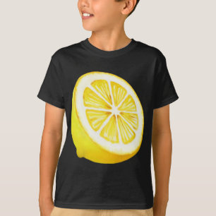 Camiseta Lemon Fruit Slice Lemonade Vintage Retro Summer Ci