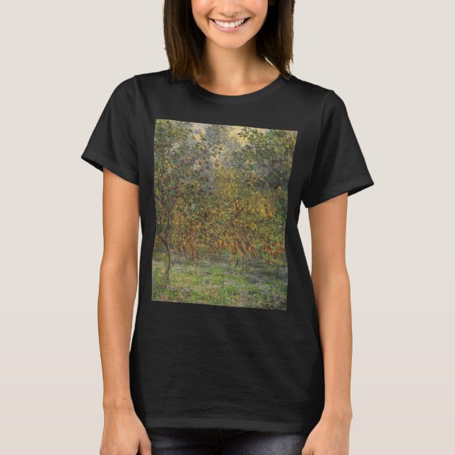 Camiseta Lemon Grove en Bordighera de Claude Monet (Anverso)