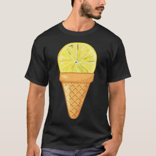CAMISETA LEMON ICE CREAM - FRUTA DIVERTIDA Y COLECCIÓN DE H