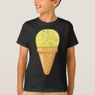 CAMISETA LEMON ICE CREAM - FRUTA DIVERTIDA Y COLECCIÓN DE H