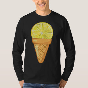 CAMISETA LEMON ICE CREAM - FRUTA DIVERTIDA Y COLECCIÓN DE H