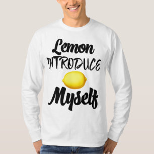 Camiseta Lemon Introducirme El Verano Frui Amarillo Tropica