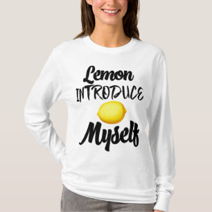Camiseta Lemon Introducirme El Verano Frui Amarillo Tropica