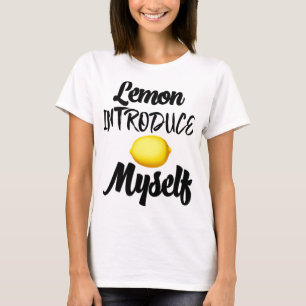 Camiseta Lemon Introducirme El Verano Frui Amarillo Tropica