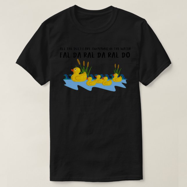 Camiseta Lemon Jelly Buen Tiempo Para Patos (Diseño del anverso)