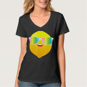Camiseta Lemon Lemonade Sour Lime Fruit Amarillo