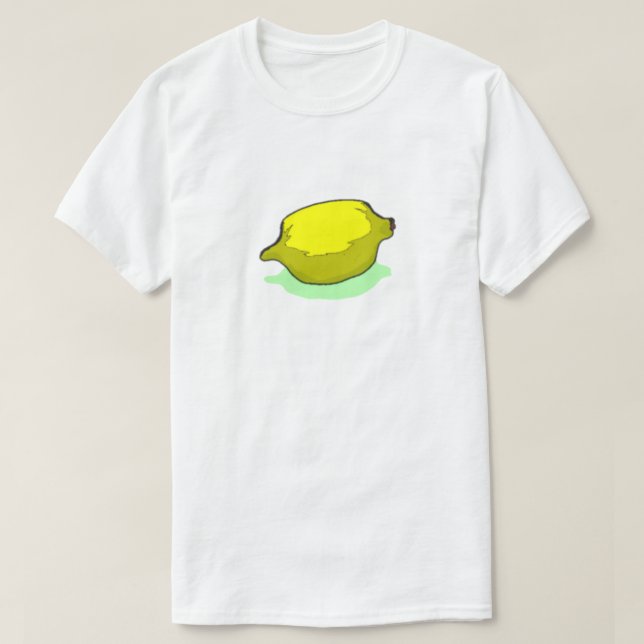 Camiseta Lemon Me Lazy (Diseño del anverso)