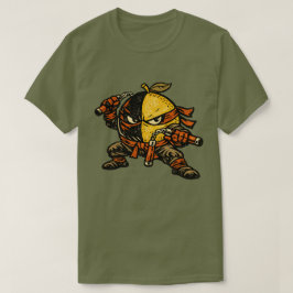 Camiseta Lemon Shinobi — Divertido Guerrero Ninja de Cítric