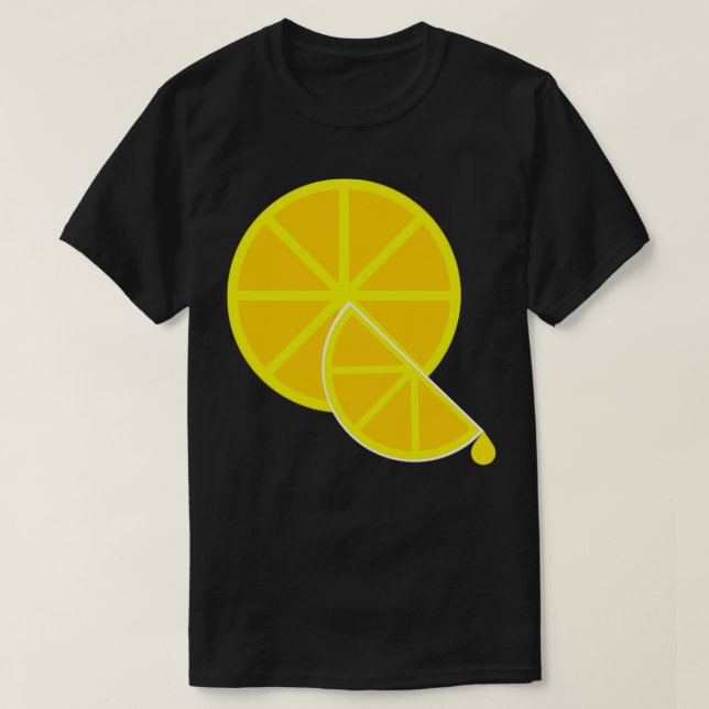Camiseta Lemon Slices (Diseño del anverso)