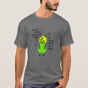Camiseta Lemon Sobre Un Maestro De Pear   Comida divertida