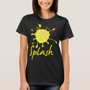 Camiseta Lemon Splash Summer Fruit Bebe Lemonade