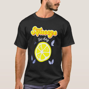 Camiseta Lemon Squeeze The Days Lemon Pulp Citrus Fruth