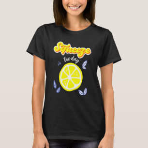 Camiseta Lemon Squeeze The Days Lemon Pulp Citrus Fruth