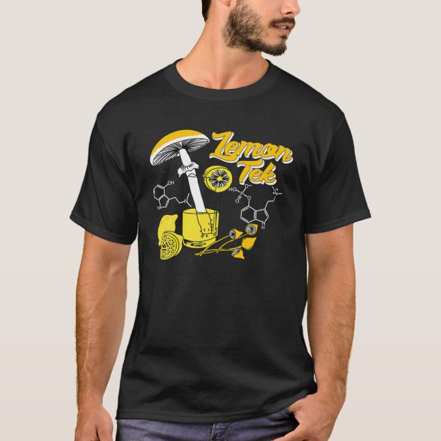 Camiseta Lemon Tek Psilocybin Mushrooms S (Anverso)