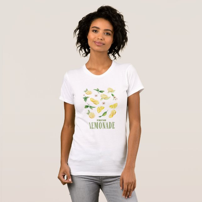Camiseta Lemonada fresca (Anverso completo)
