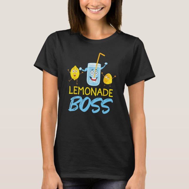 Camiseta Lemonade Boss Lemon Juice (Anverso)