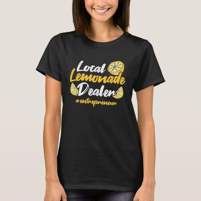 Camiseta Lemonade Boss Lemonade Para La Venta Soporte Lemon (Anverso)