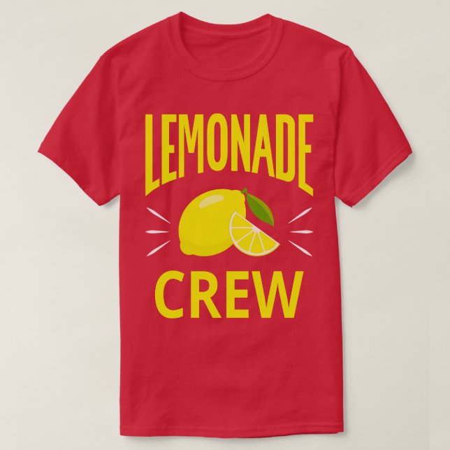 Camiseta Lemonade Crew I Summer and Lemons (Diseño del anverso)