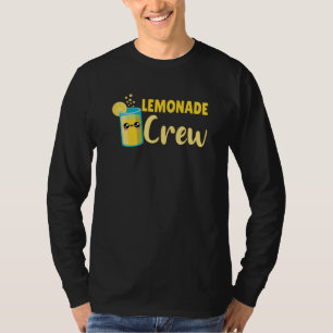 Camiseta Lemonade Crew Kawaii Summer Fruit Lemon
