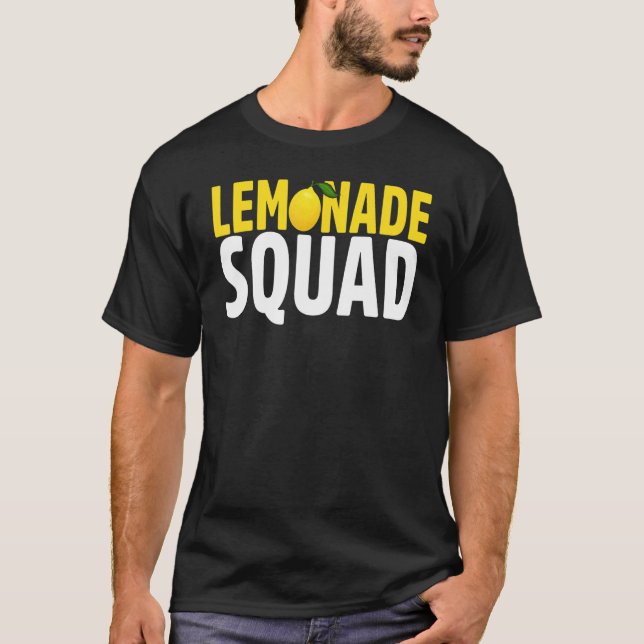 Camiseta Lemonade Crew Lemon Lemonade Squad Summer Fruit (Anverso)