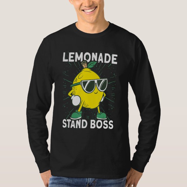Camiseta Lemonade Crew Lemonade Stand Bosque (Anverso)