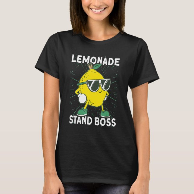 Camiseta Lemonade Crew Lemonade Stand Bosque (Anverso)