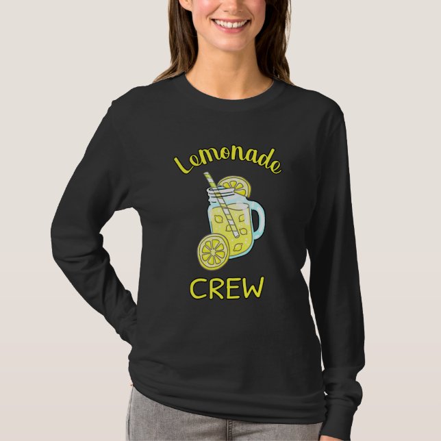 Camiseta Lemonade Crew Lemonade Stand Jefe Ceo Fun Entrepre (Anverso)