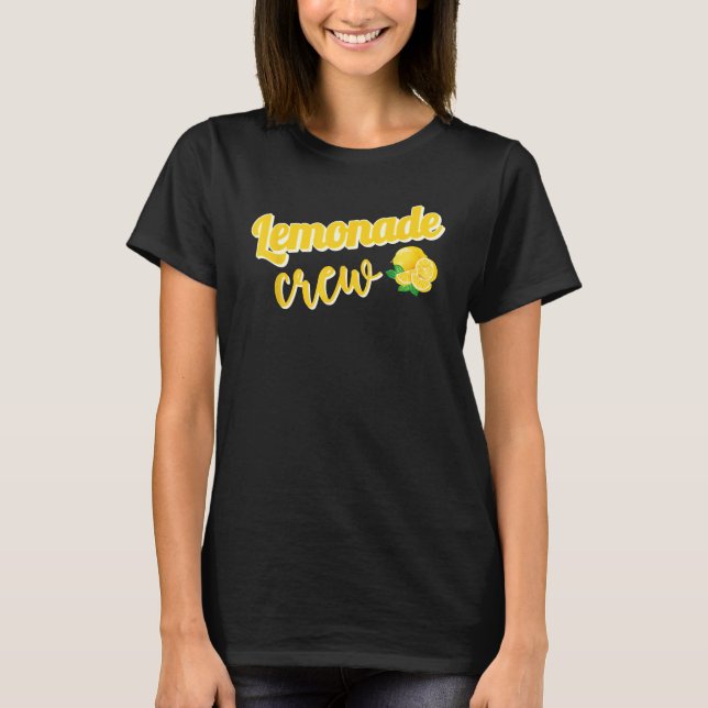 Camiseta Lemonade Crew Niños Chica Lemon Juice Bebe Suma (Anverso)