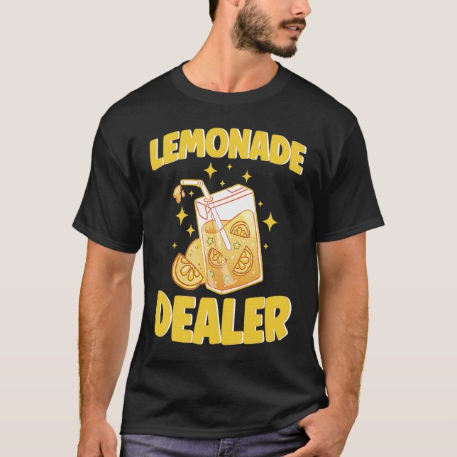 Camiseta Lemonade Dealer Lemon Juice Lemonade Stand Citrus  (Anverso)
